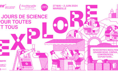 Un film d’animation issu de l’ANR Origines au festival EXPLORE, Marseille, 1er juin 2024